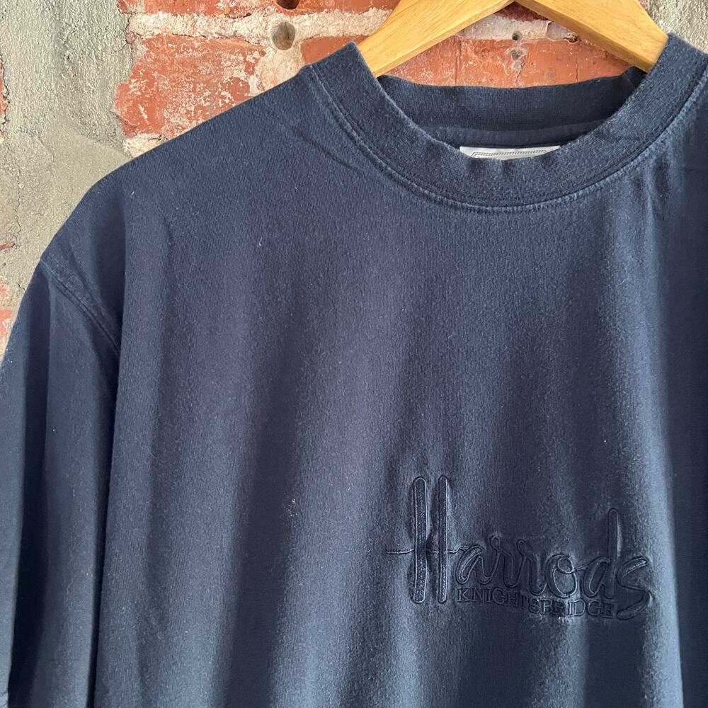 Harrod's Men's Navy T-Shirt M 21x29xx